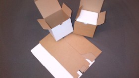 Cardboard mug mailer outer boxes