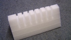 Stratocell foam cradle
