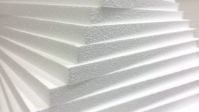 Polystyrene packaging sheets