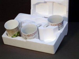 6 Pack Polystyrene mug mailers