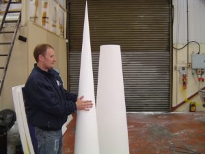 Large Polystyrene Cone