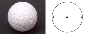 Polystyrene sphere