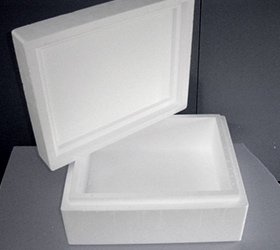 Polystyrene cool boxes