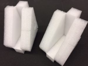 Triangular Foam Corners